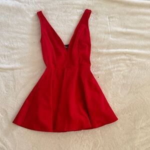 Lulu's Red Mini Dress